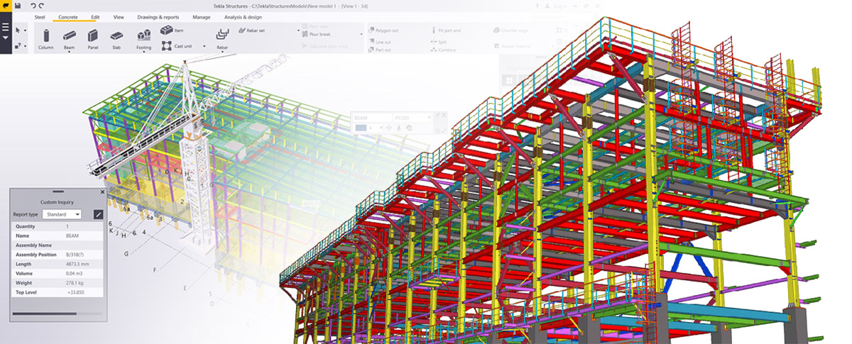 دوره آموزشی نرم افزار Tekla Structures مهرگان اصفهان